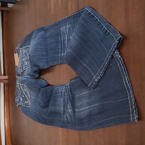 Amethyst Jeans distressed wide leg mid rise - Picture 13 of 17